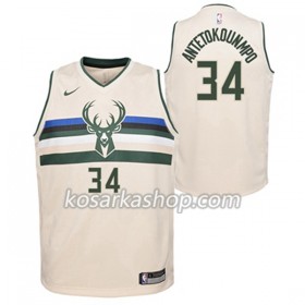 Dres Milwaukee Bucks Giannis Antetokounmpo 34 Nike City Edition Swingman